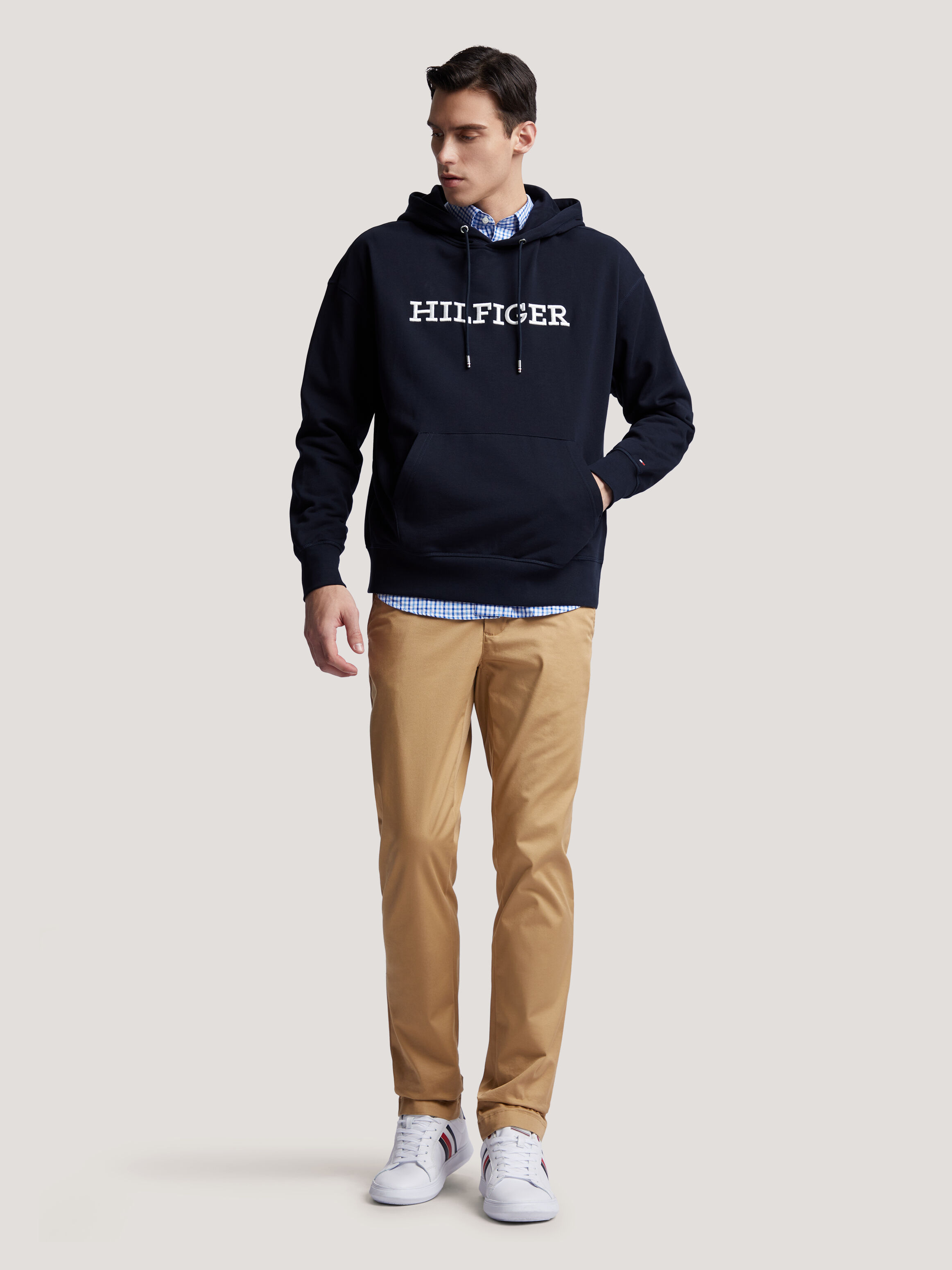 Tommy hilfiger hoodie heren hot sale