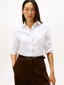 Asia Fit Relaxed Oxford Shirt, Th Optic White, hi-res