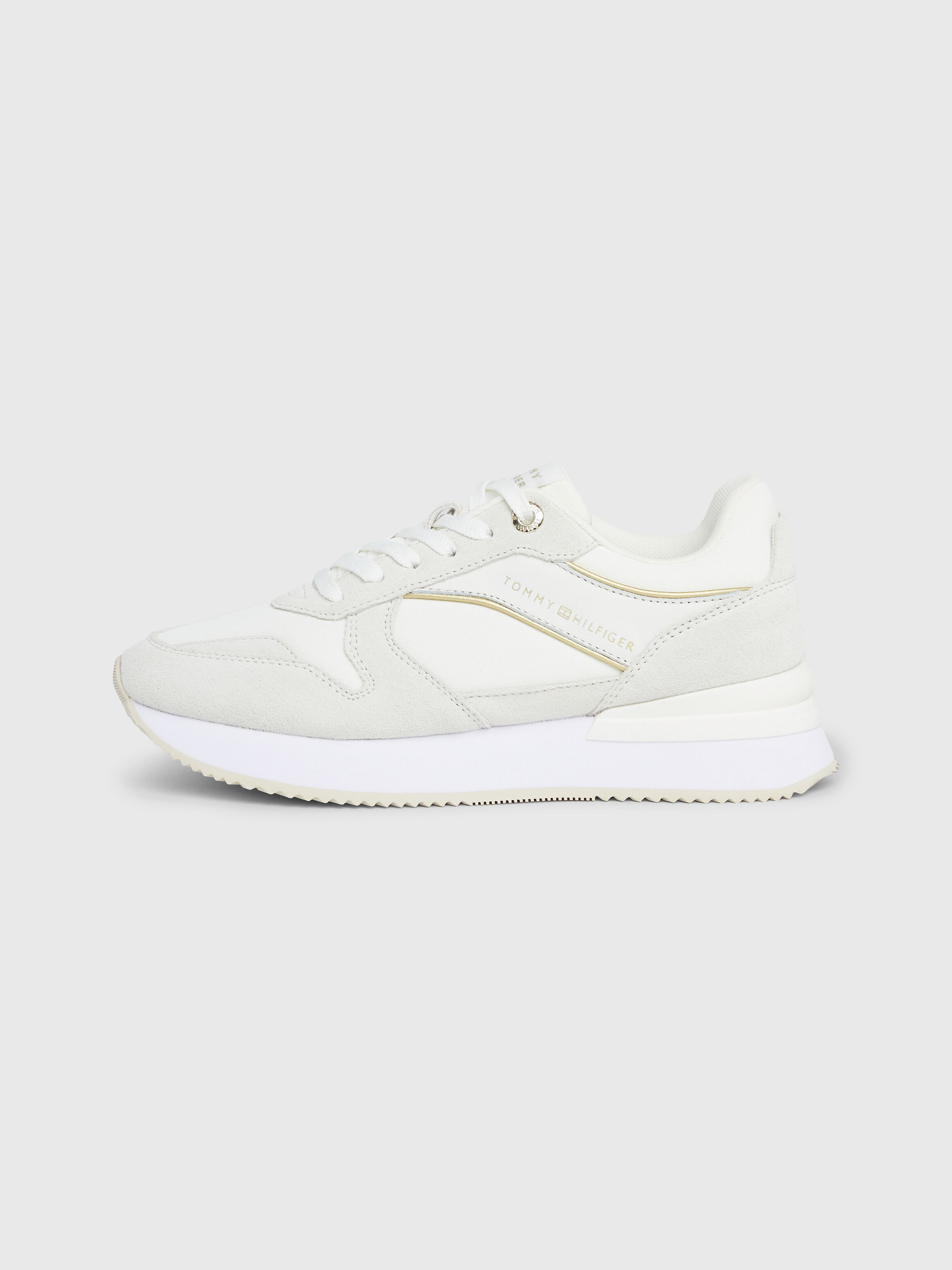 Elevated Mid Top Runner Trainers Tommy Hilfiger Singapore
