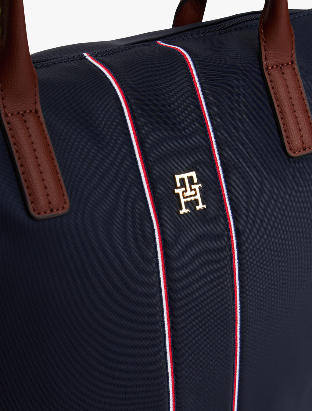 Corporate TH Monogram Tote Bag, Space Blue Corp, hi-res