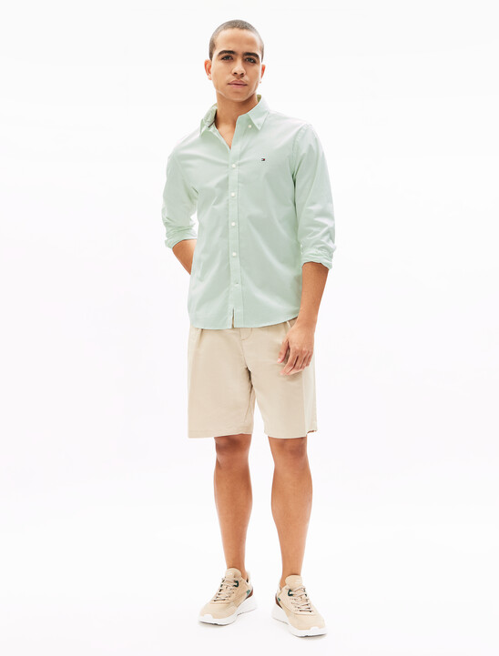 Oxford Stripe Long Sleeve Shirt