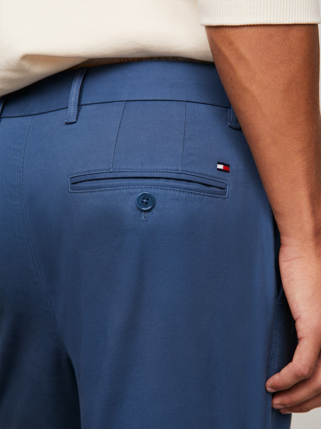 1985 Collection Denton Fitted Chinos, Aegean Sea, hi-res