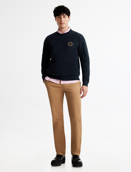 Rope Logo Interlock Sweatshirt