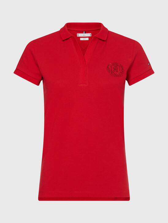 VARSITY CREST SLIM POLO