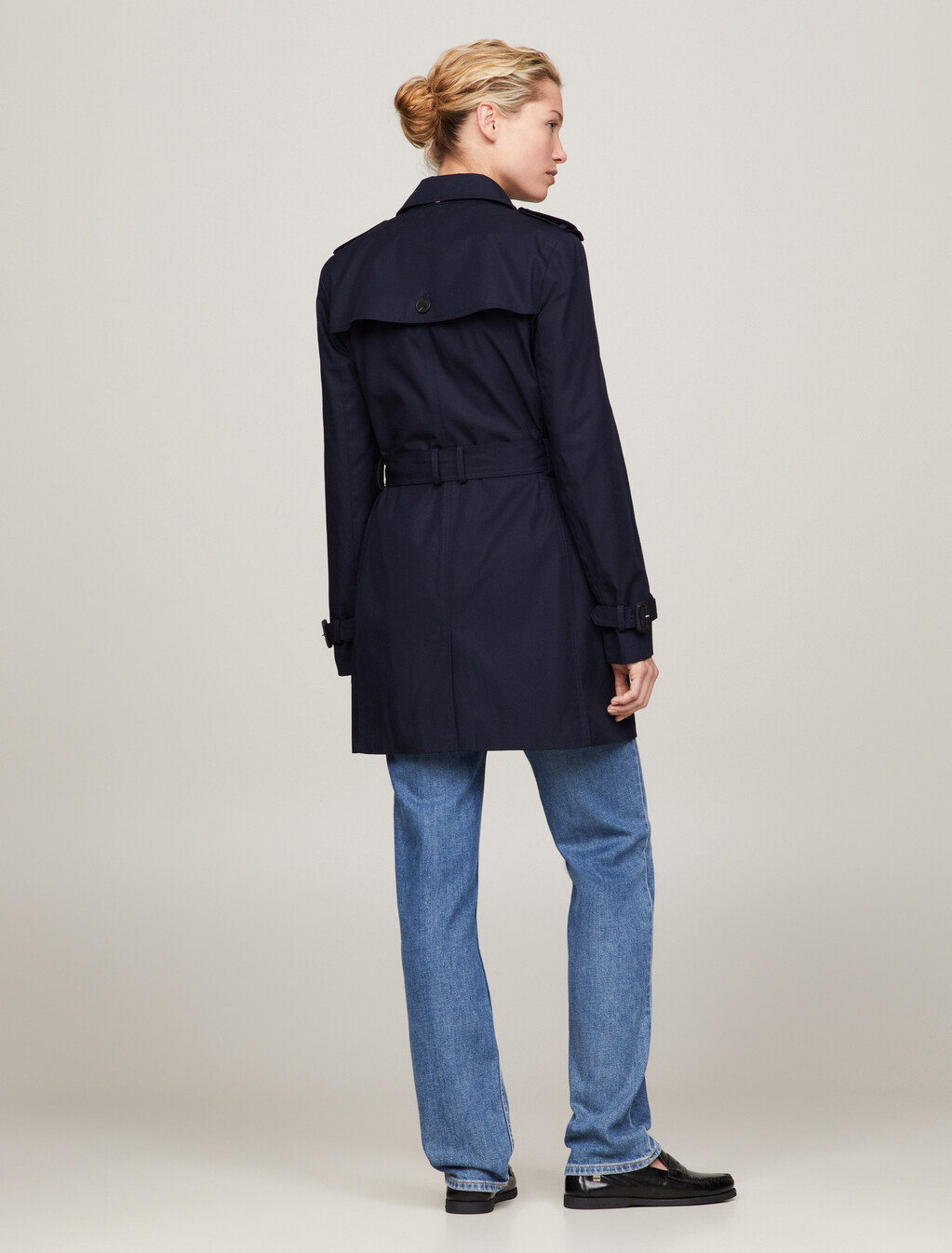 Heritage Single Breasted Trench, MIDNIGHT, hi-res