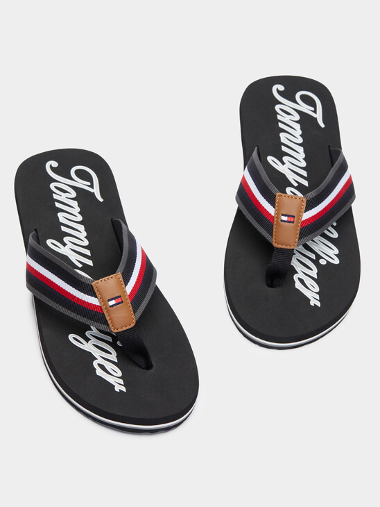 TOMMY OUTLINE BEACH SANDALS