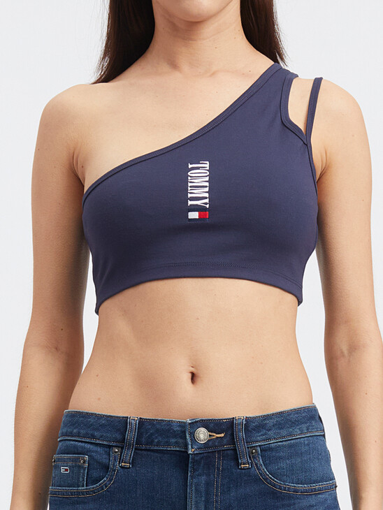 ARCHIVE CROPPED SHOULDER TOP