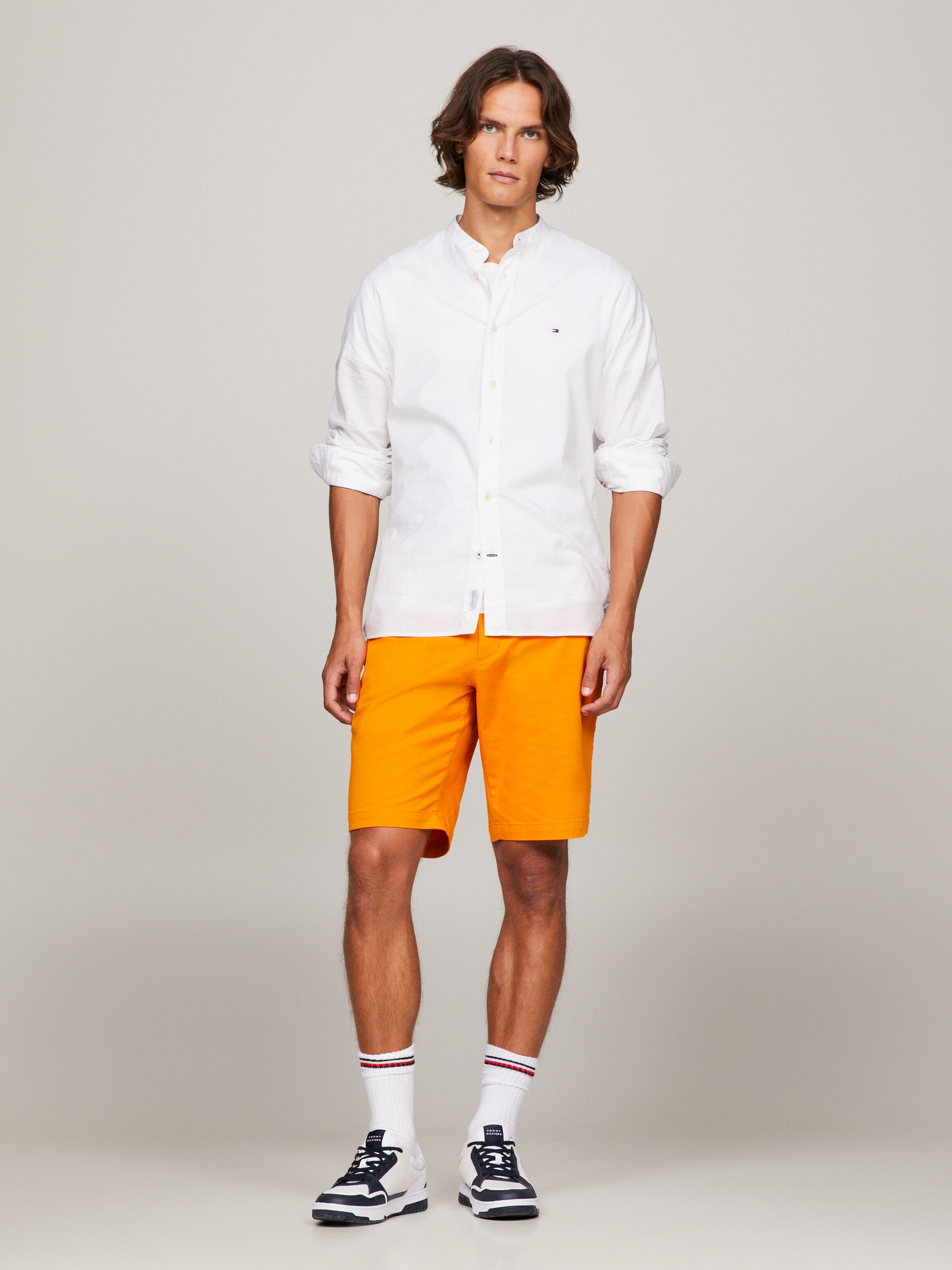 Red cheap tommy shorts