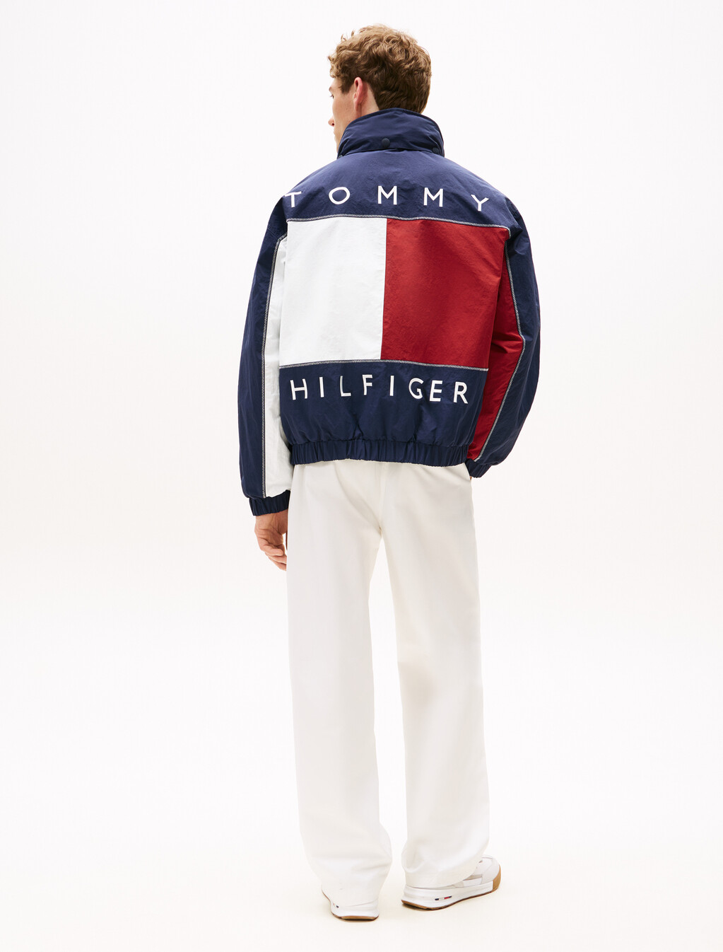 Hilfiger Sailing Reversible Relaxed Jacket, Ornamental Green/Multi, hi-res