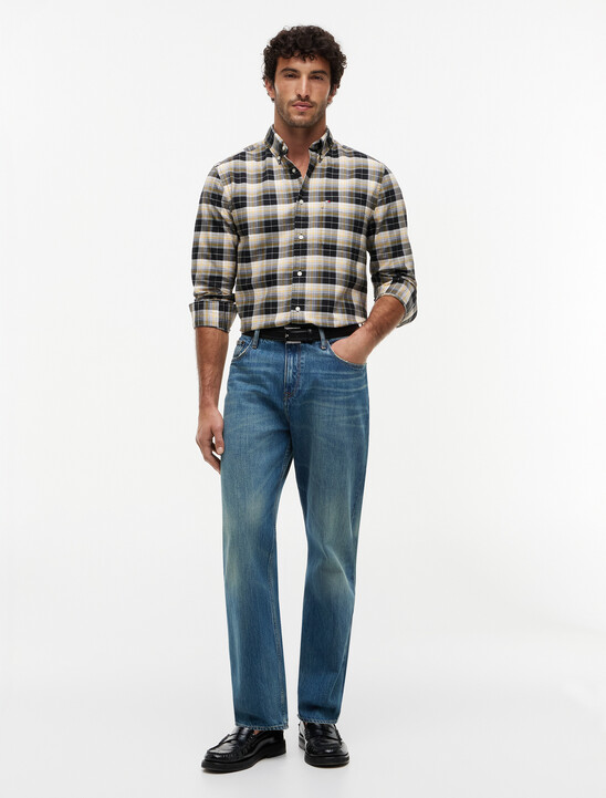 Regular Fit Heritage Plaid Oxford Shirt