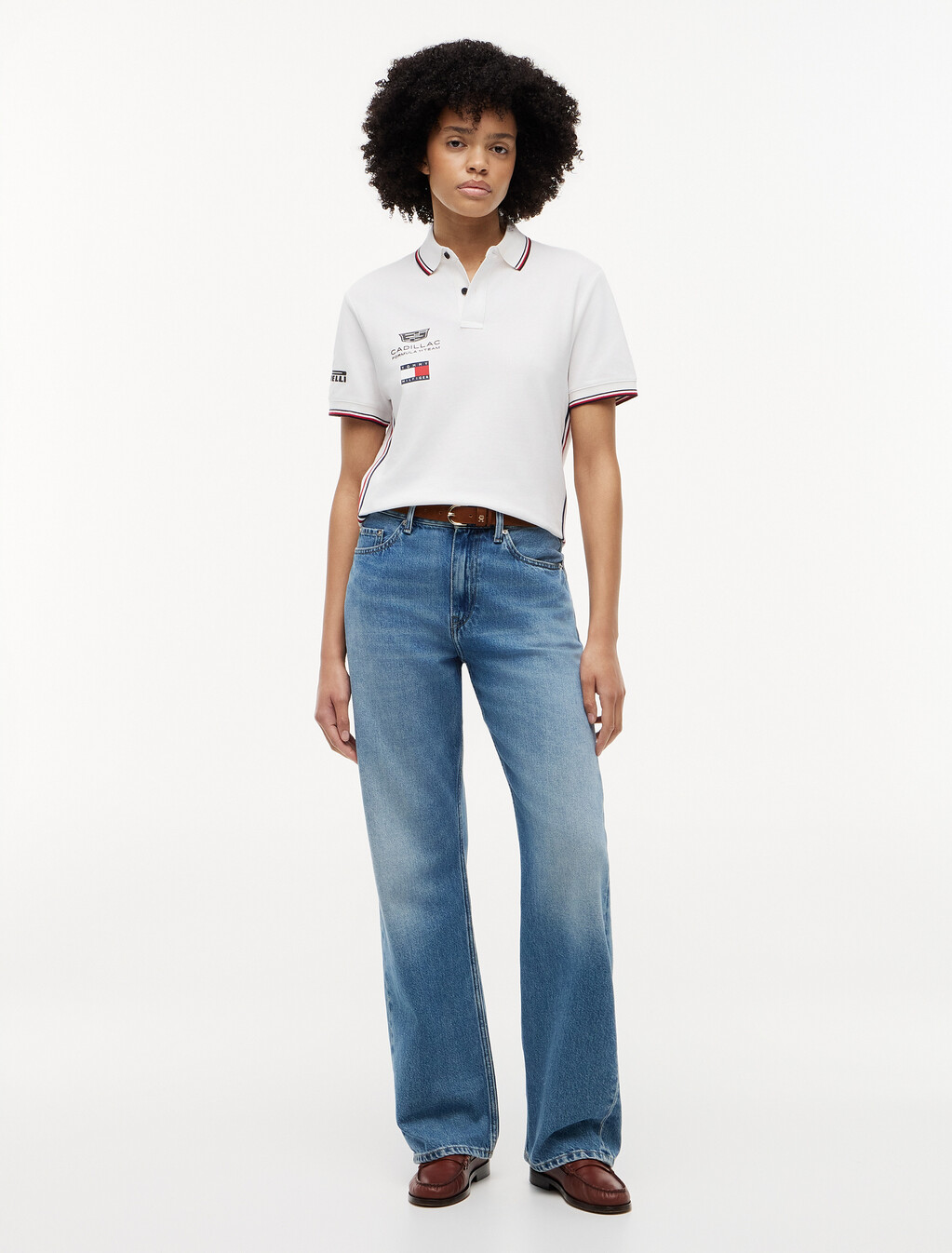 TH x Cadillac Formula 1&reg; Team Replica Polo Shirt, White, hi-res