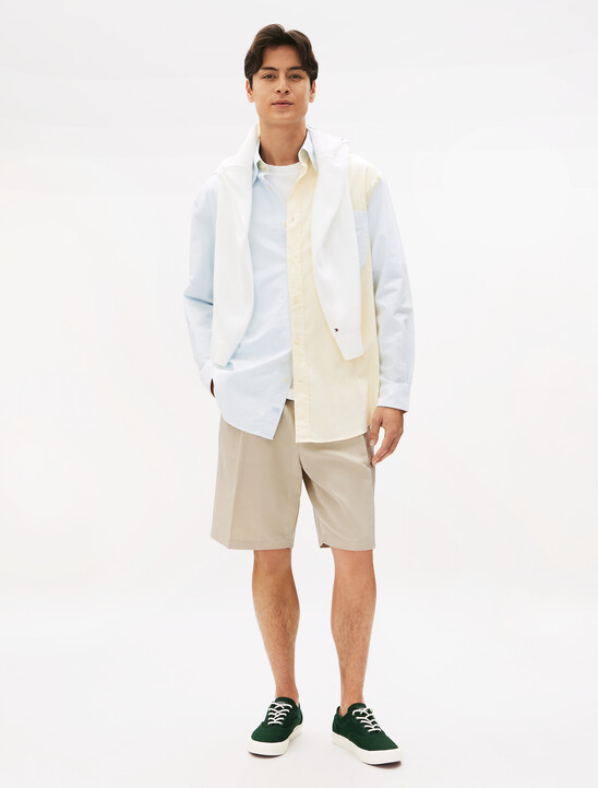 Smart Casual Linen Blend Shorts