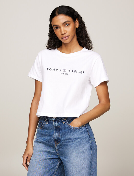 Back Seam Crew Neck T-Shirt