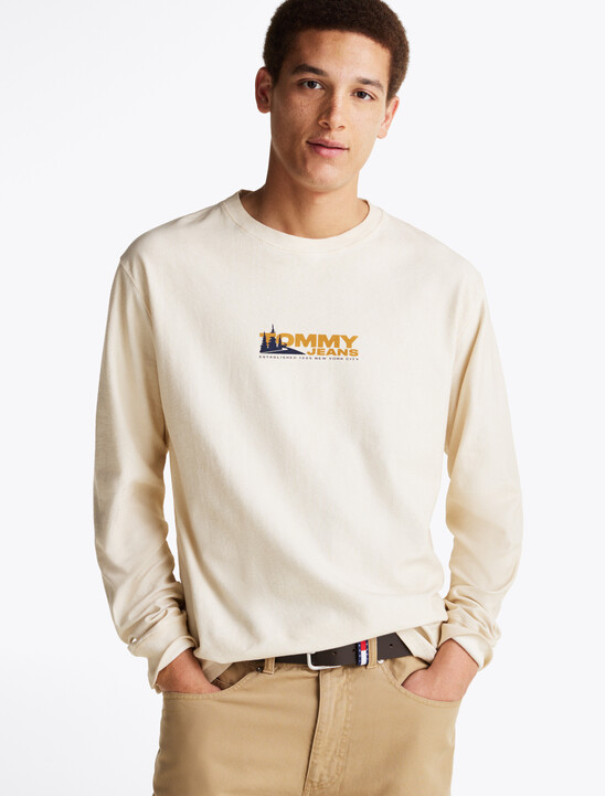 Back Logo Long Sleeve T-Shirt