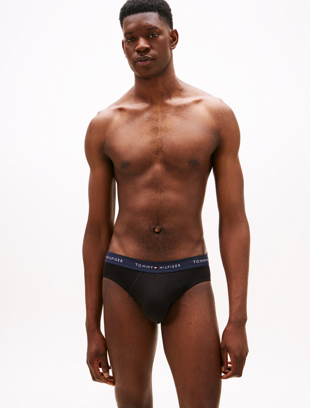 3-Pack Signature Logo Waistband Briefs, Dp Brg/Blu Com/Des Sky, hi-res