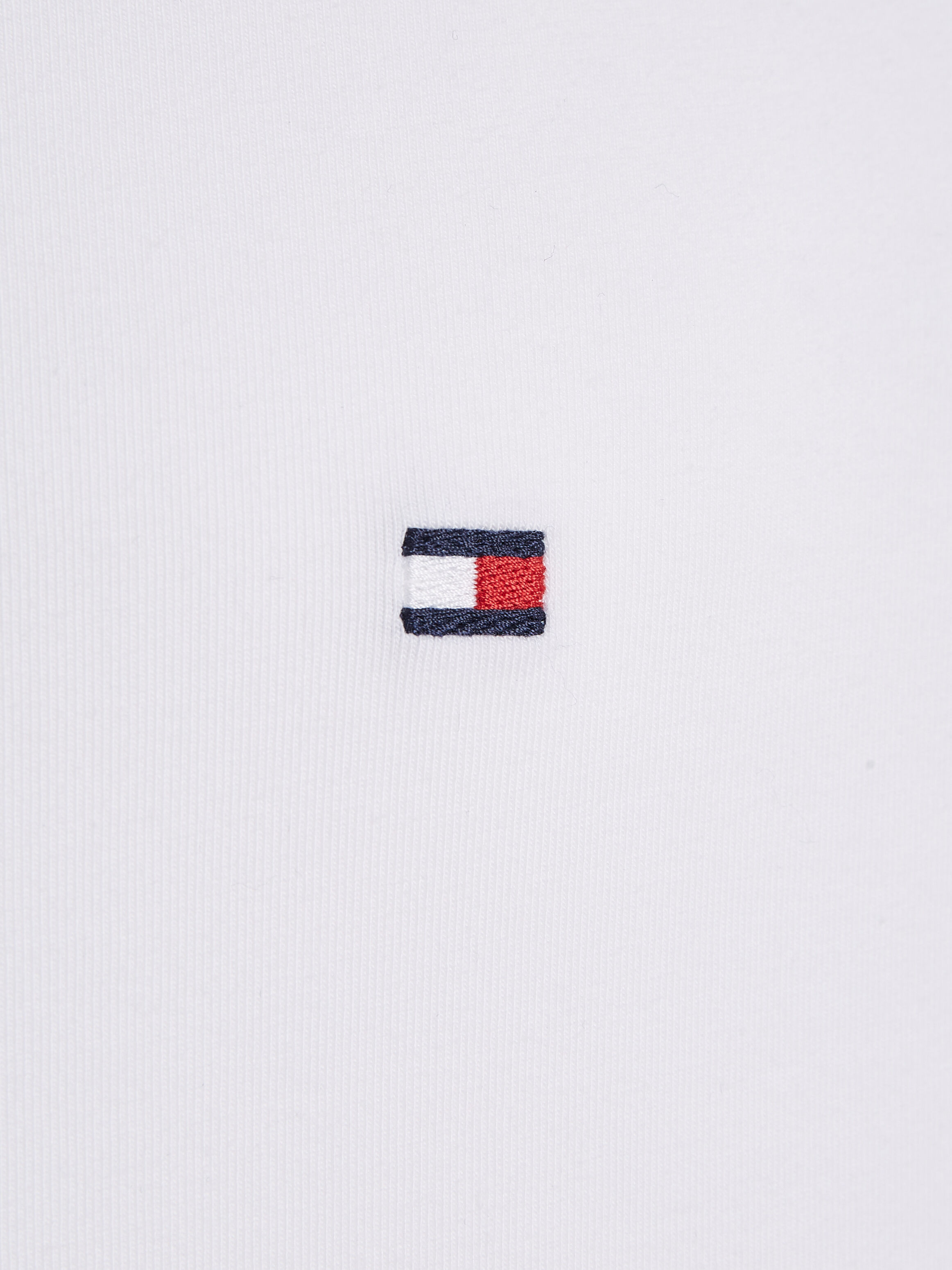 Core Stretch Slim V Neck T Shirt natural Tommy Hilfiger Singapore