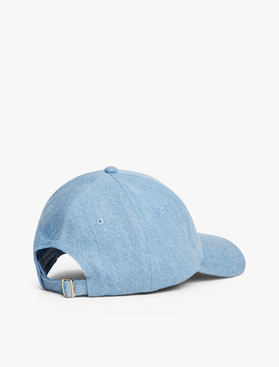 Embroidered Denim Cap