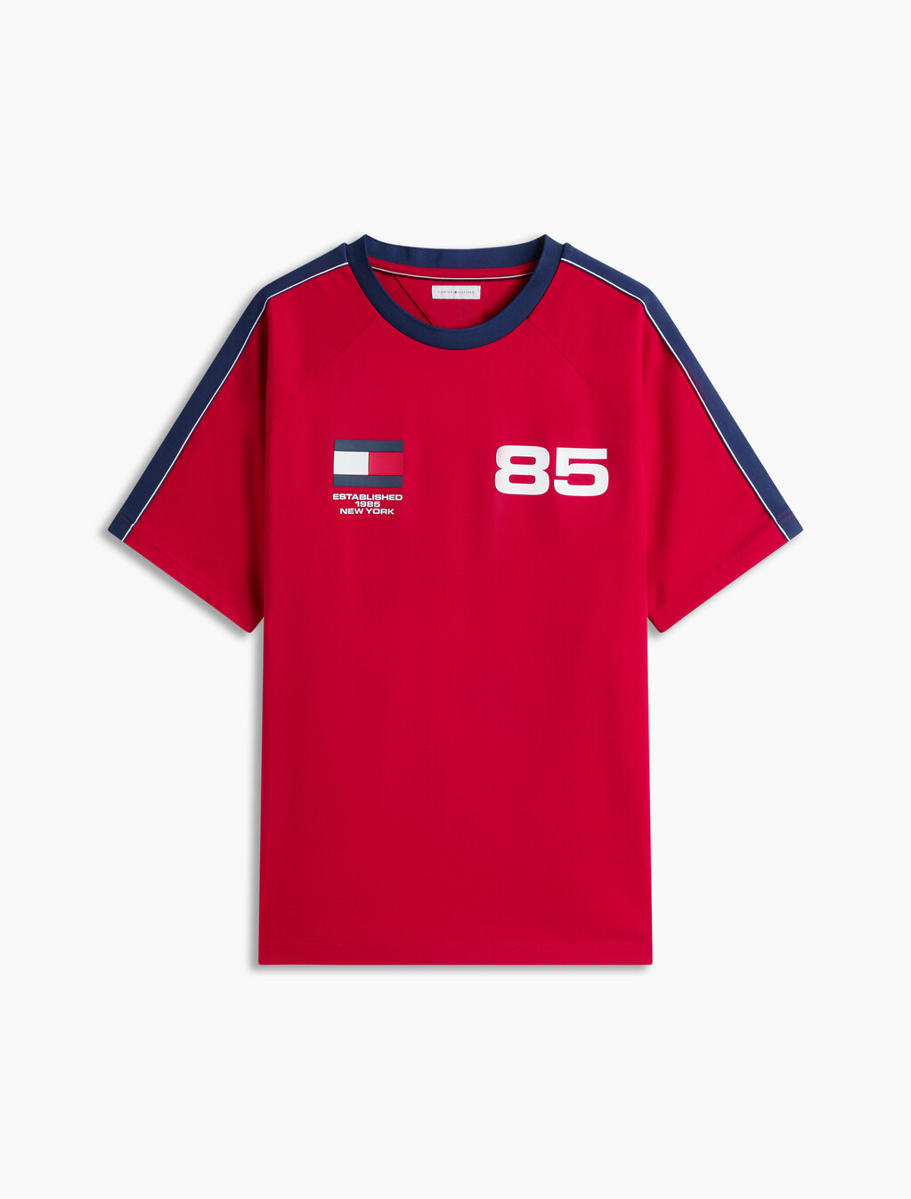 Relaxed Jersey T-Shirt, Medium Red, hi-res