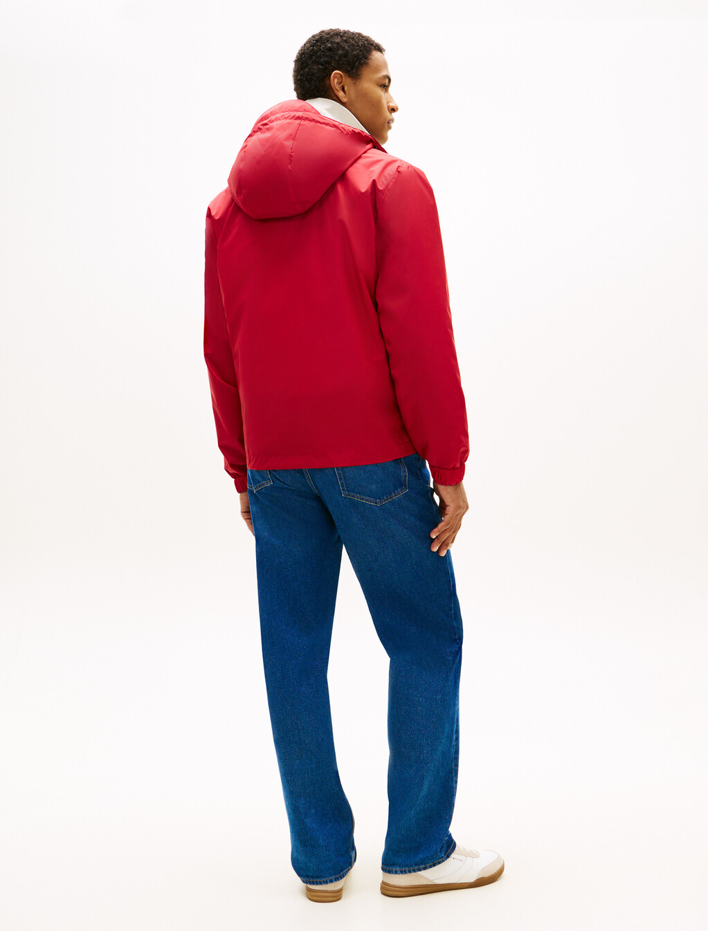 Reversible Color Block Jacket, Desert Sky, hi-res