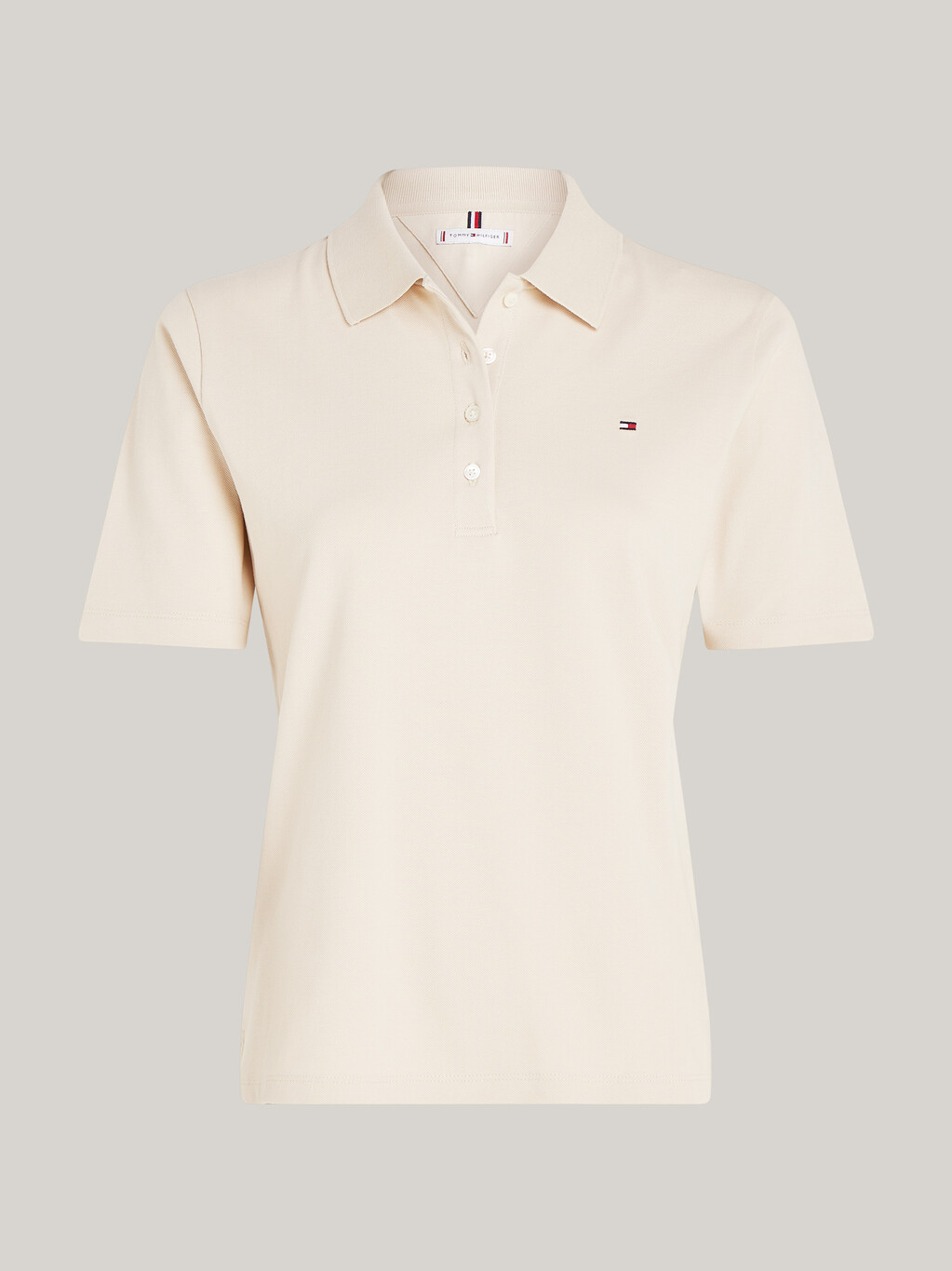 1985 Collection Flag Embroidery Regular Polo, Classic Beige, hi-res
