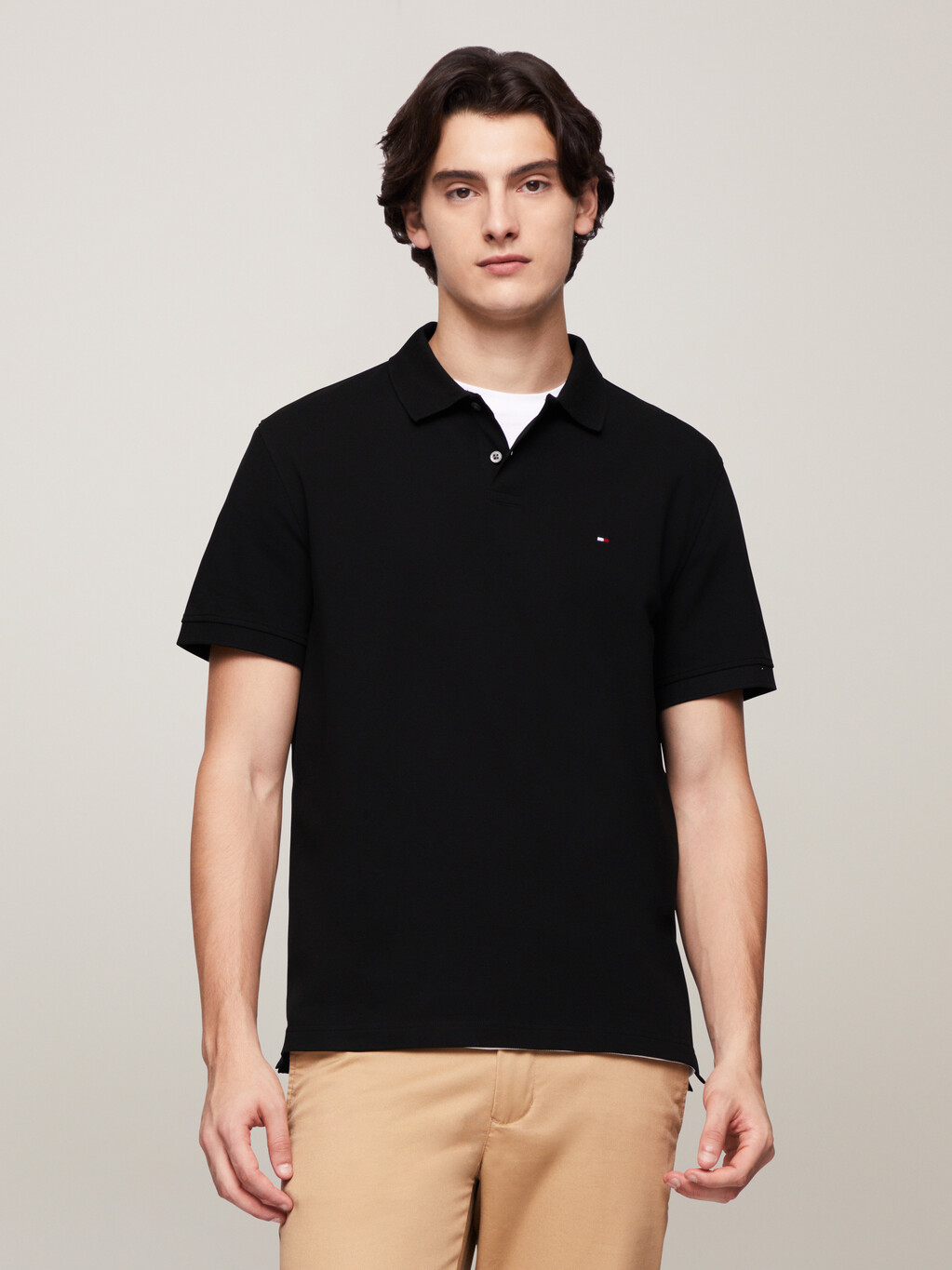 1985 Regular Polo Shirt, Black, hi-res