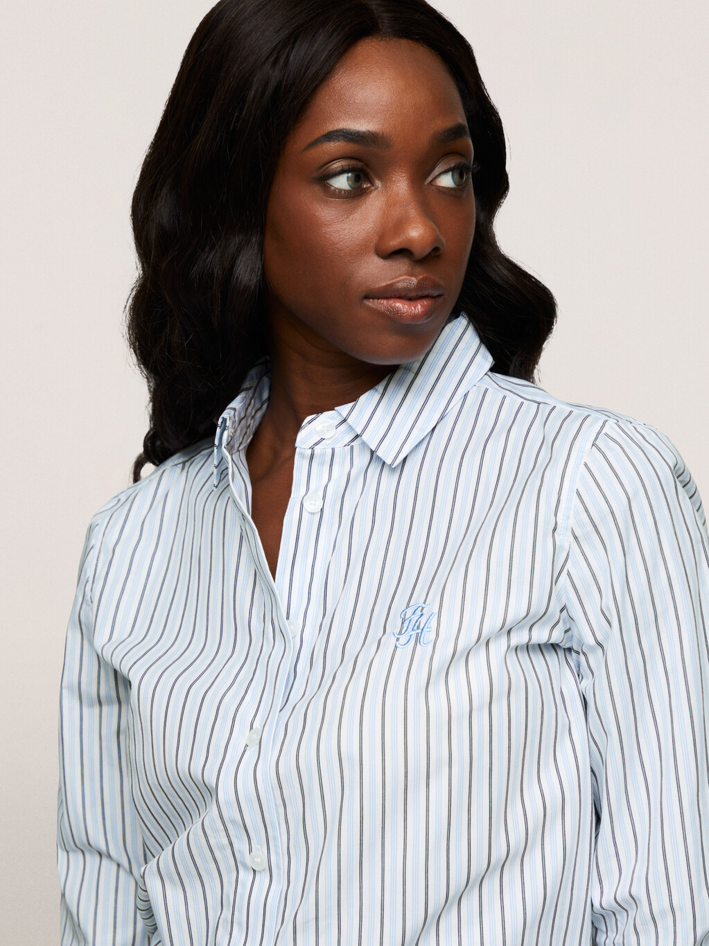 Stripe Regular Shirt, Classic Shirting Stp/ Vessel Blue, hi-res