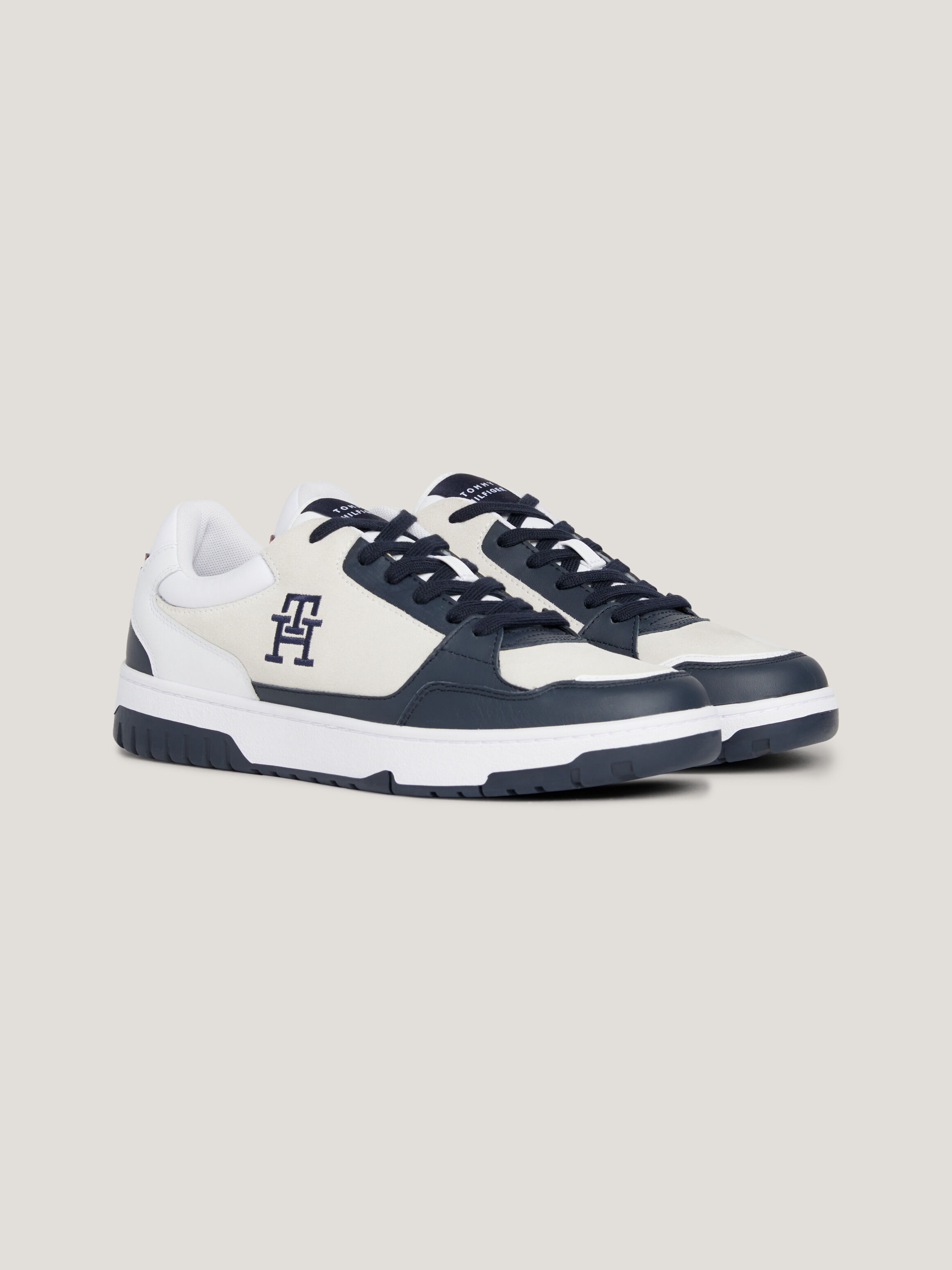White tommy hilfiger outlet trainers mens