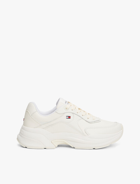 Leather Chunky Trainers