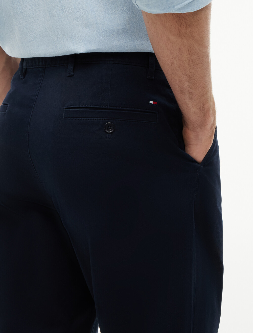 Mercer Essential Twill Pant, Navy Blue, hi-res