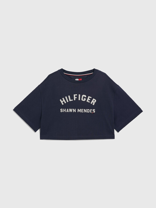 TOMMY HILFIGER X SHAWN MENDES CROPPED T-SHIRT