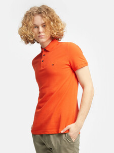 1985 COLLECTION SLIM FIT POLO | orange | Tommy Hilfiger Singapore