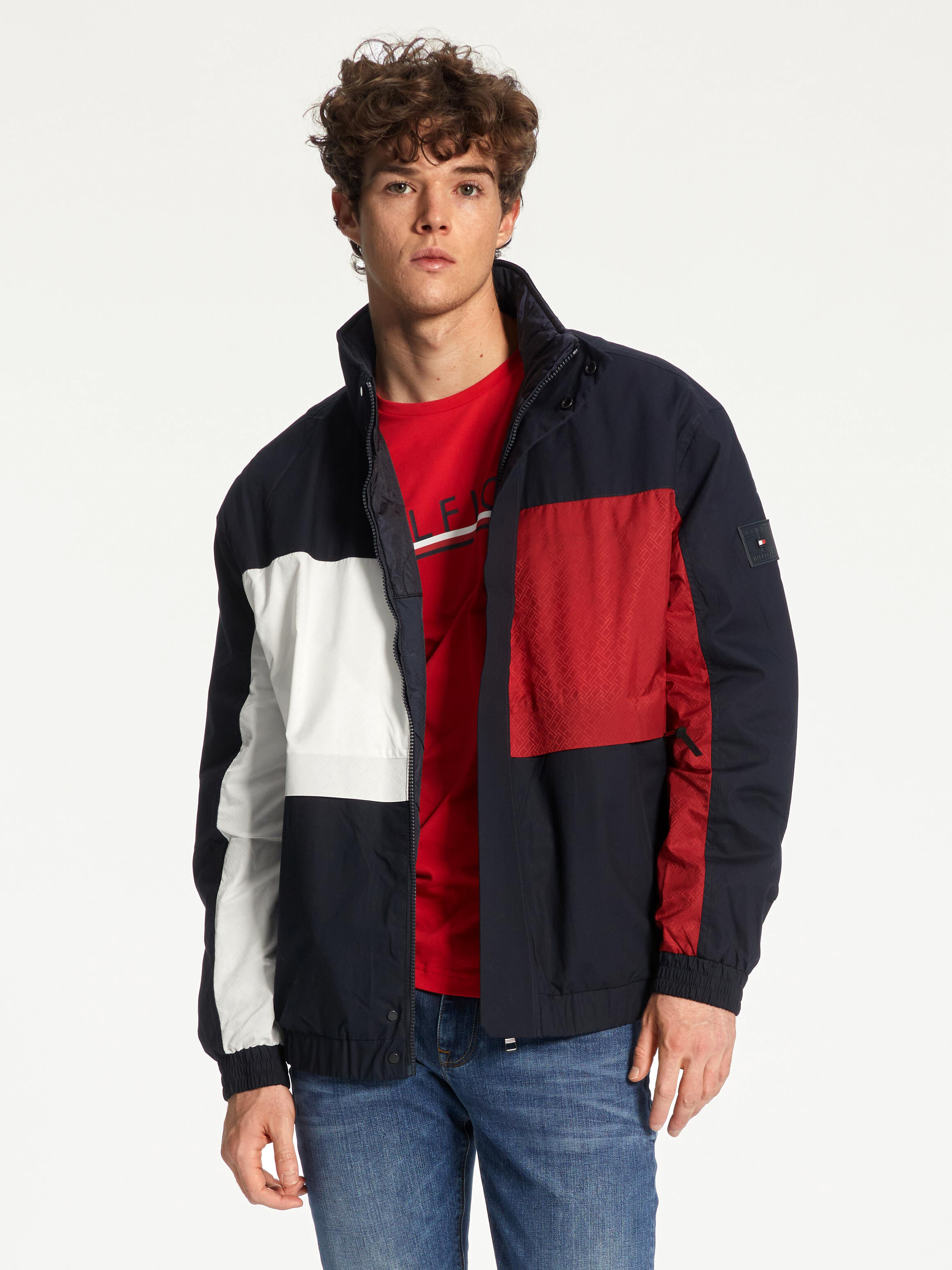 tommy hilfiger bomber jacket mens