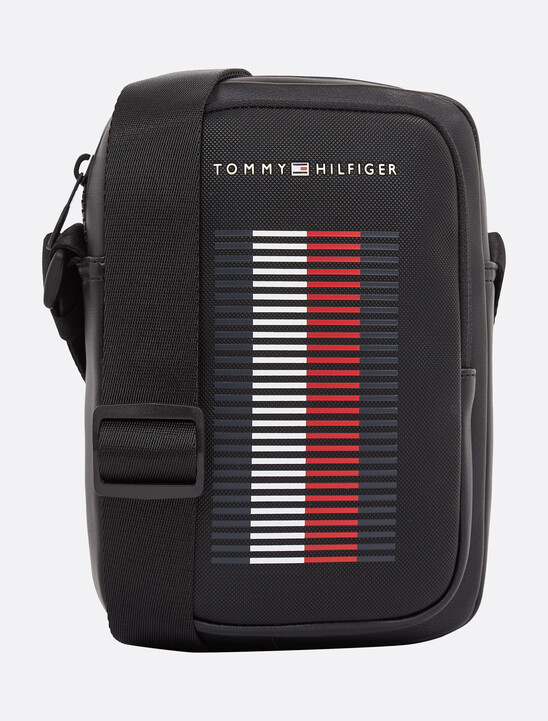Global Stripe Pique Mini Reporter Bag