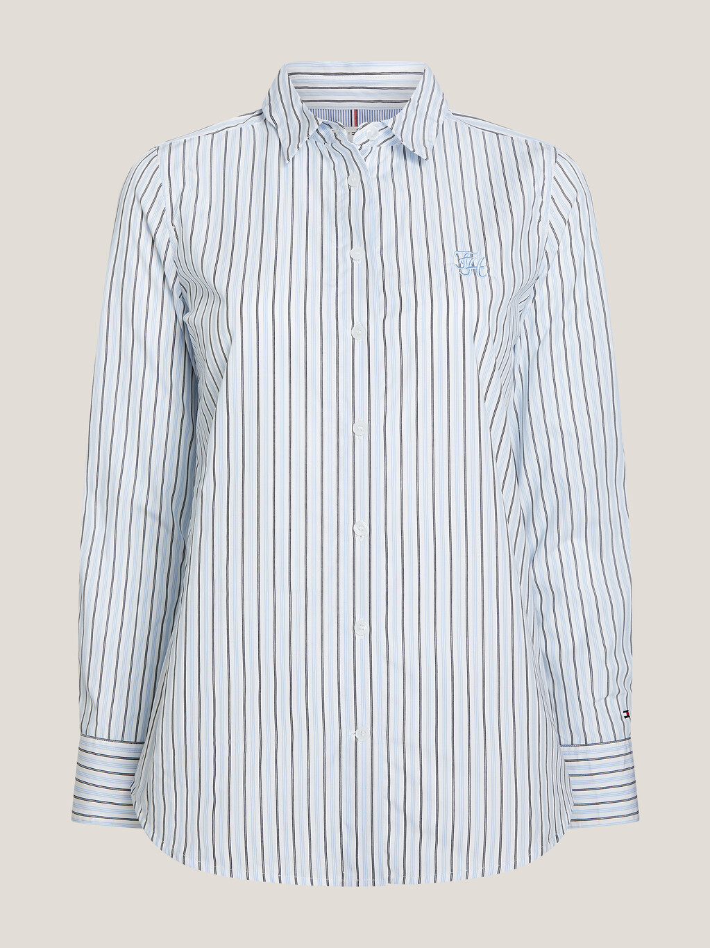 Stripe Regular Shirt, Classic Shirting Stp/ Vessel Blue, hi-res