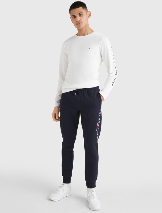 Organic Jersey Logo Long Sleeve T-Shirt