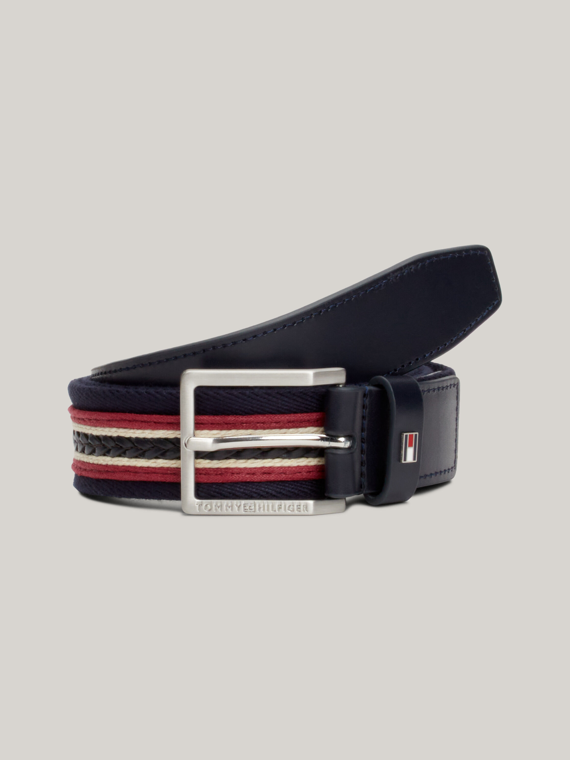 Webbing Leather Belt