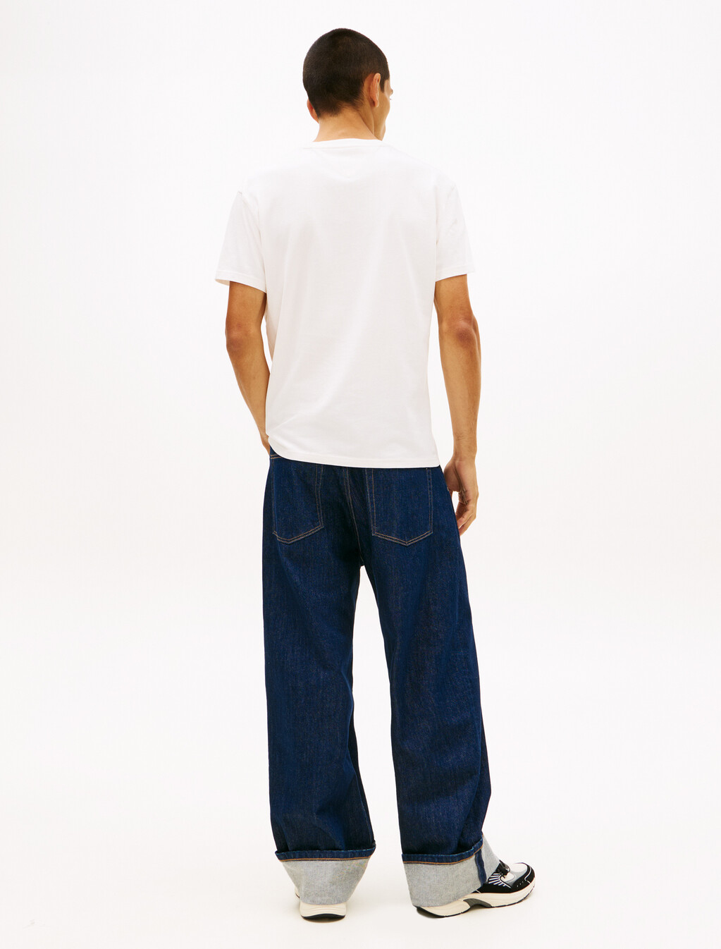 Tonal Logo Insert Regular T-Shirt, Ancient White, hi-res