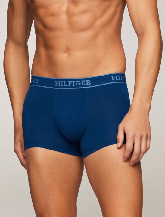 3-Pack Hilfiger Monotype Repeat Logo Trunks
