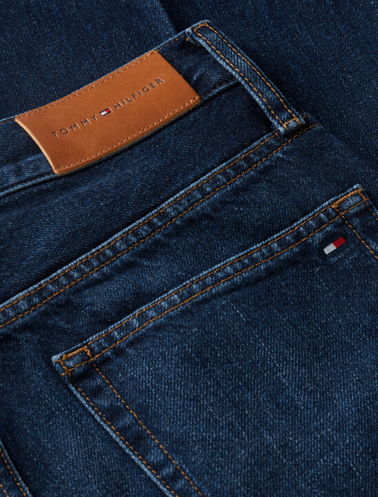 Sarah High Rise Straight Faded Jeans