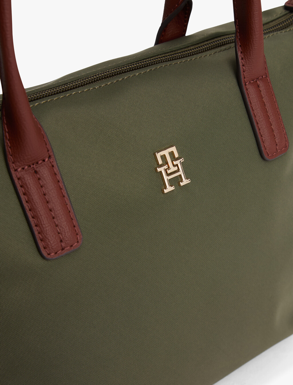 Webbing Crossbody Tote Bag, Huntsman Green, hi-res
