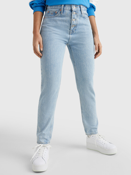 High Rise Slim Ankle Jeans