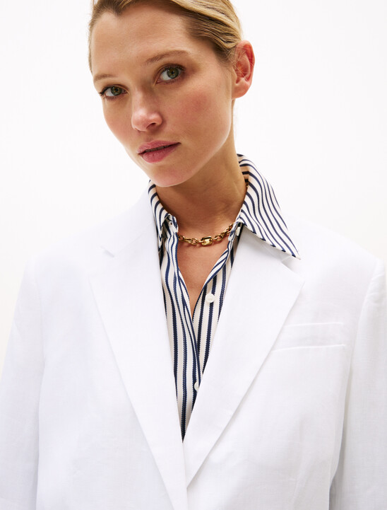 Essential Linen Relaxed Blazer