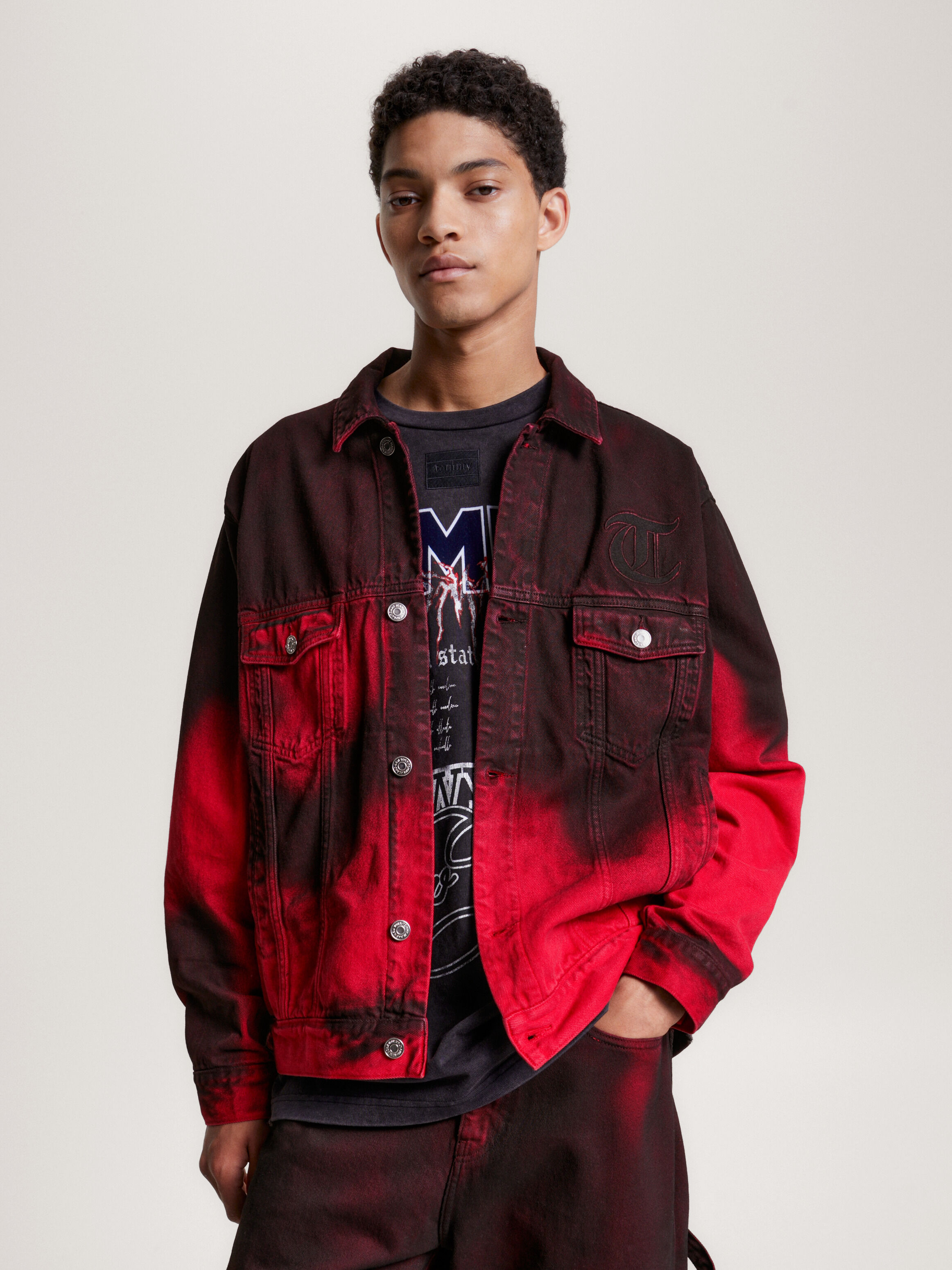 Regular trucker deals jacket tommy jeans