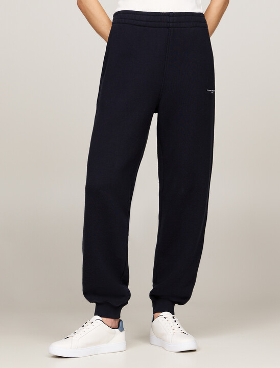 Side Logo Cuffed Joggers