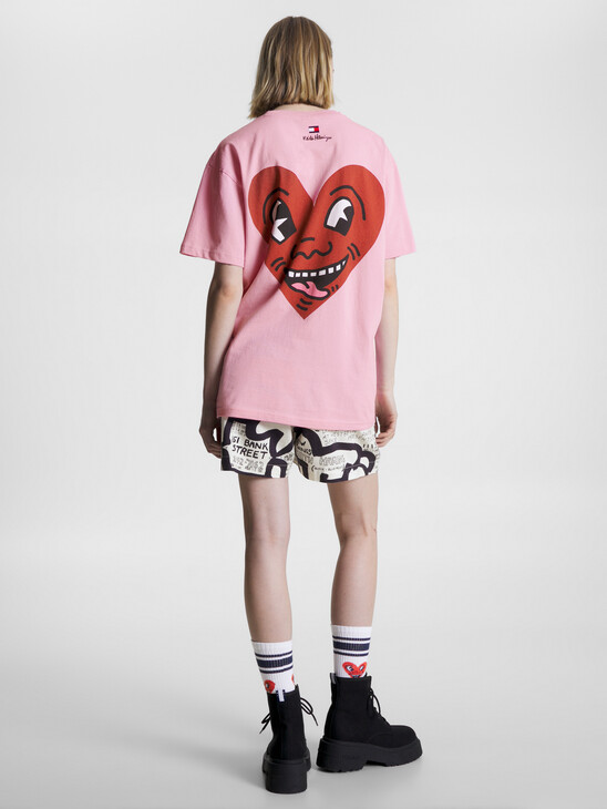 TOMMY X KEITH HARING DUAL GENDER RELAXED FIT T-SHIRT