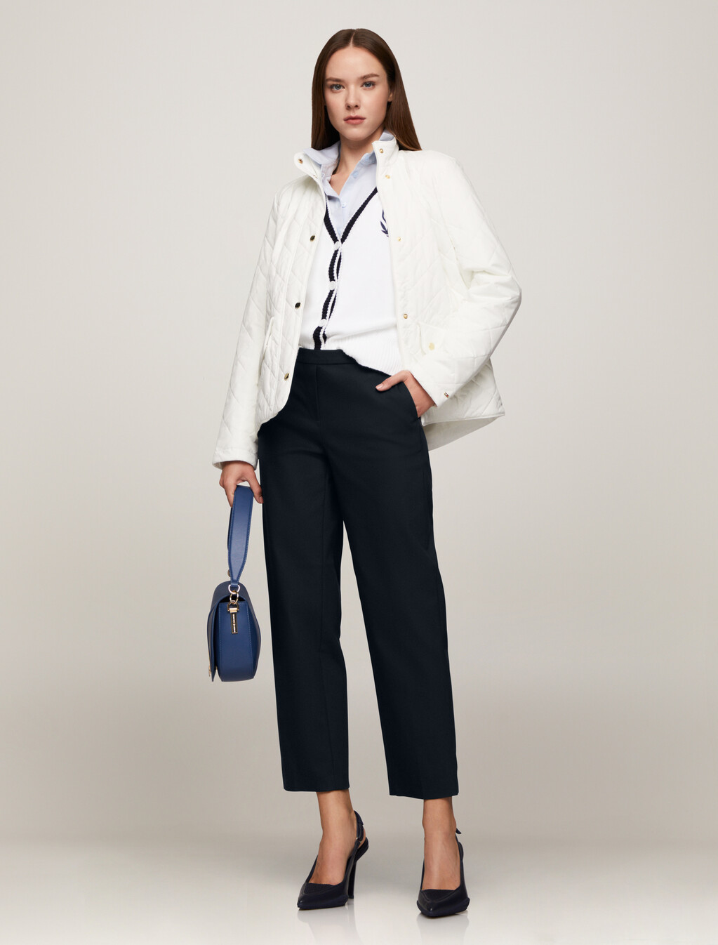 Asia Fit Travel Slim Straight Pants, Desert Sky, hi-res
