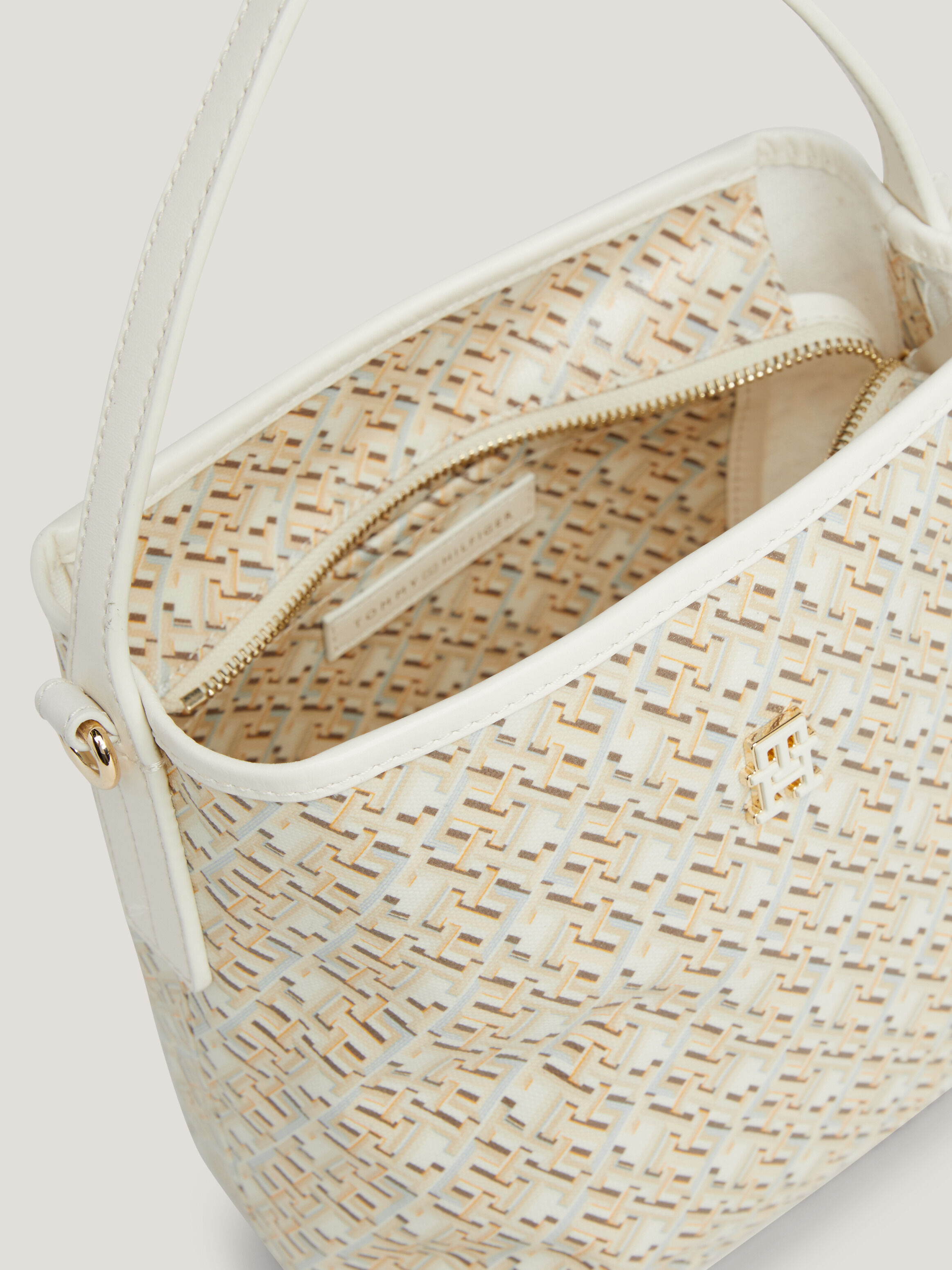 Boxy Bucket Bag natural Tommy Hilfiger Singapore
