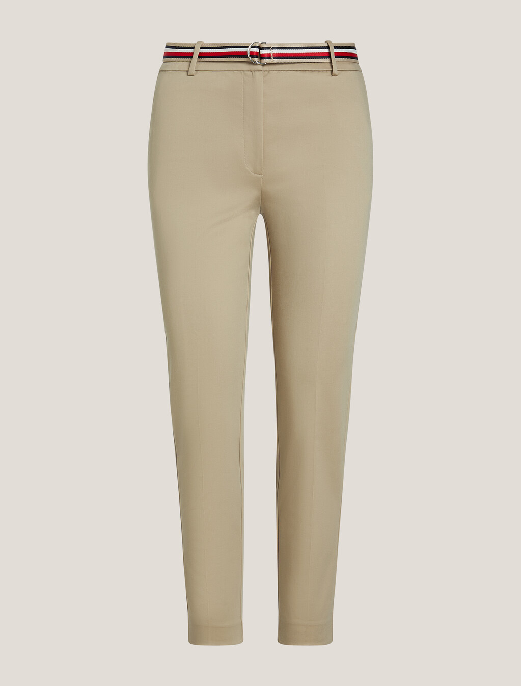 London Slim Ankle Pants, Beige, hi-res