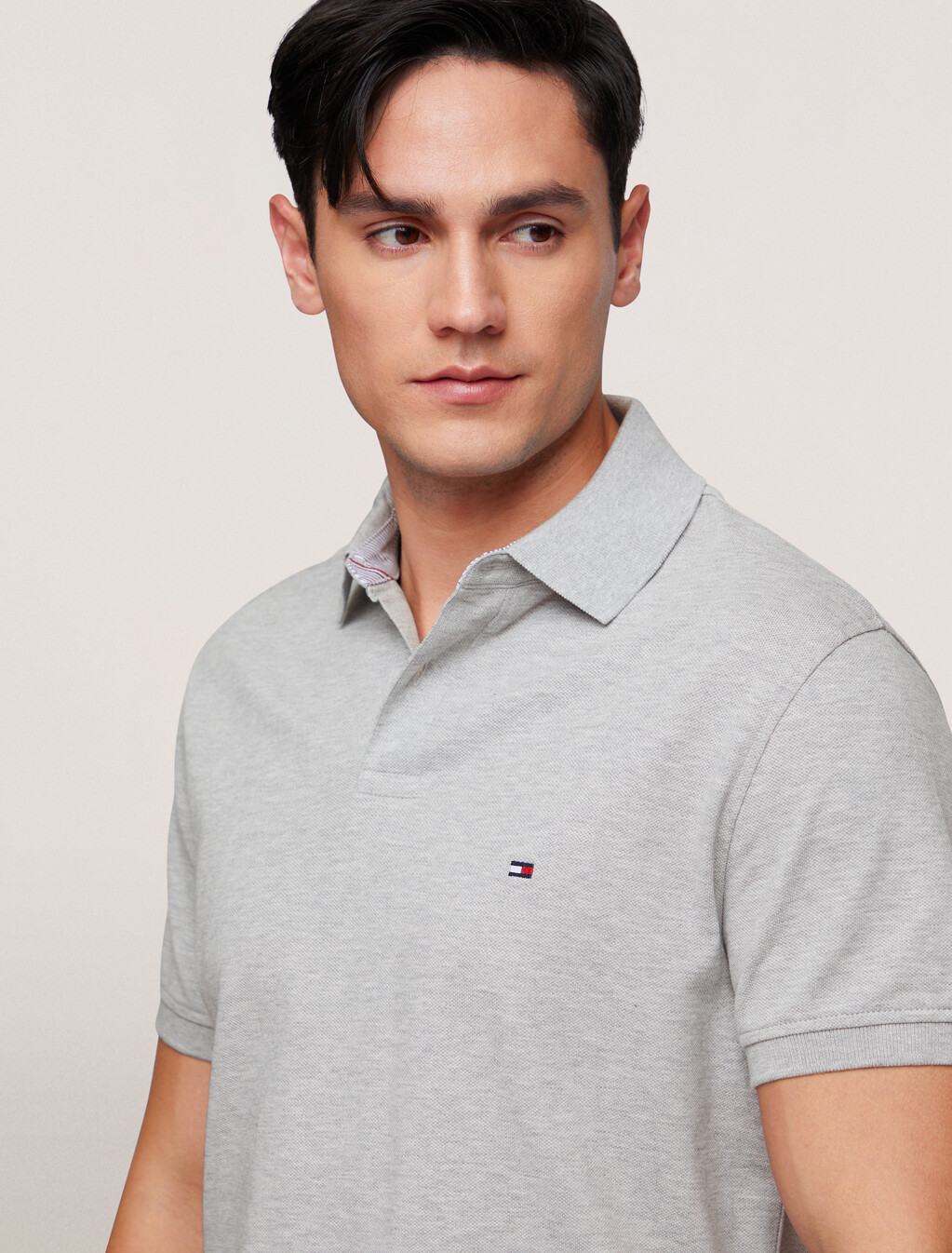 1985 Collection Regular Polo, Light Grey Heather, hi-res