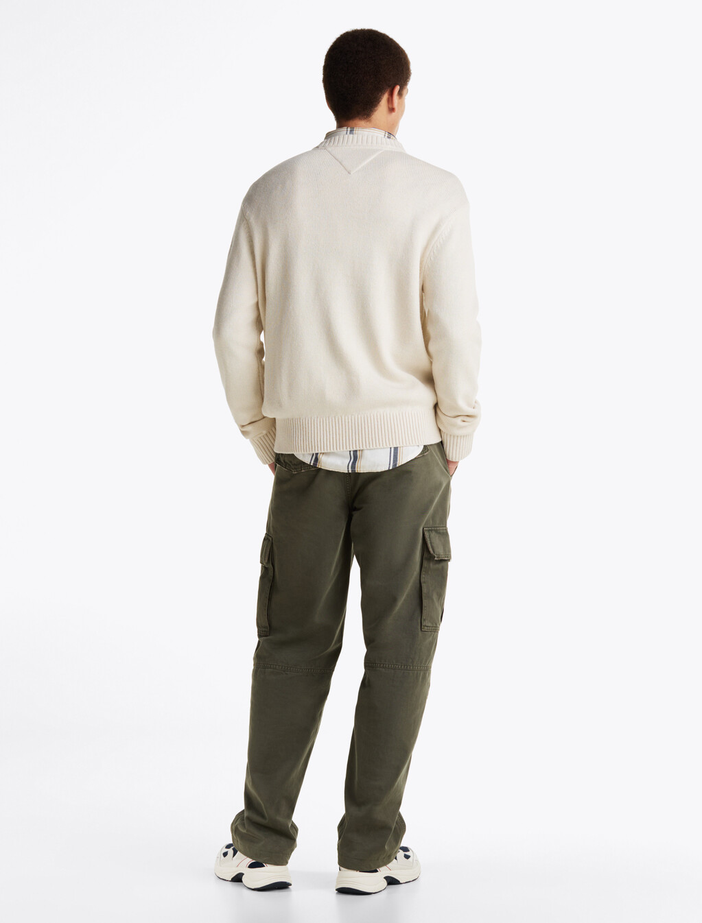 Varsity Crewneck Sweater, Newsprint, hi-res